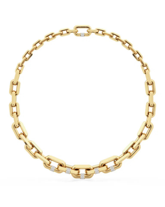 ETERNAL CHOKER GOLD NECKLACE